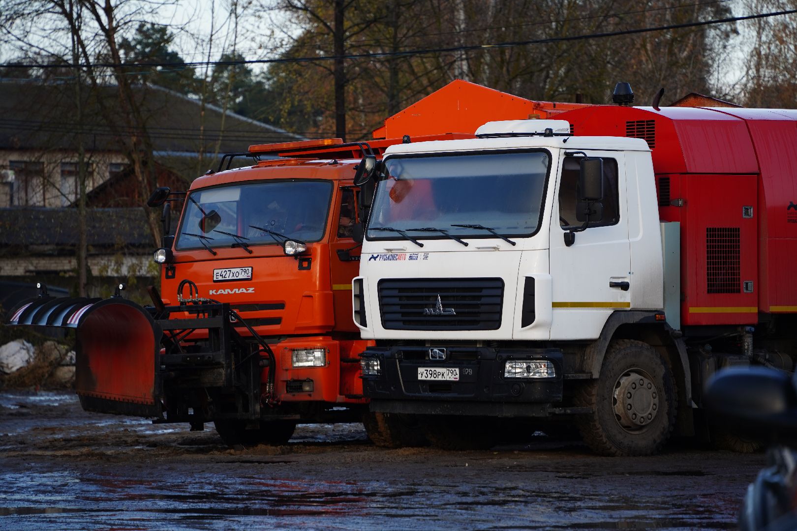 техника, зимнее содержание дорог, Шатура, служба дорожного хозяйства и благоустройства,
