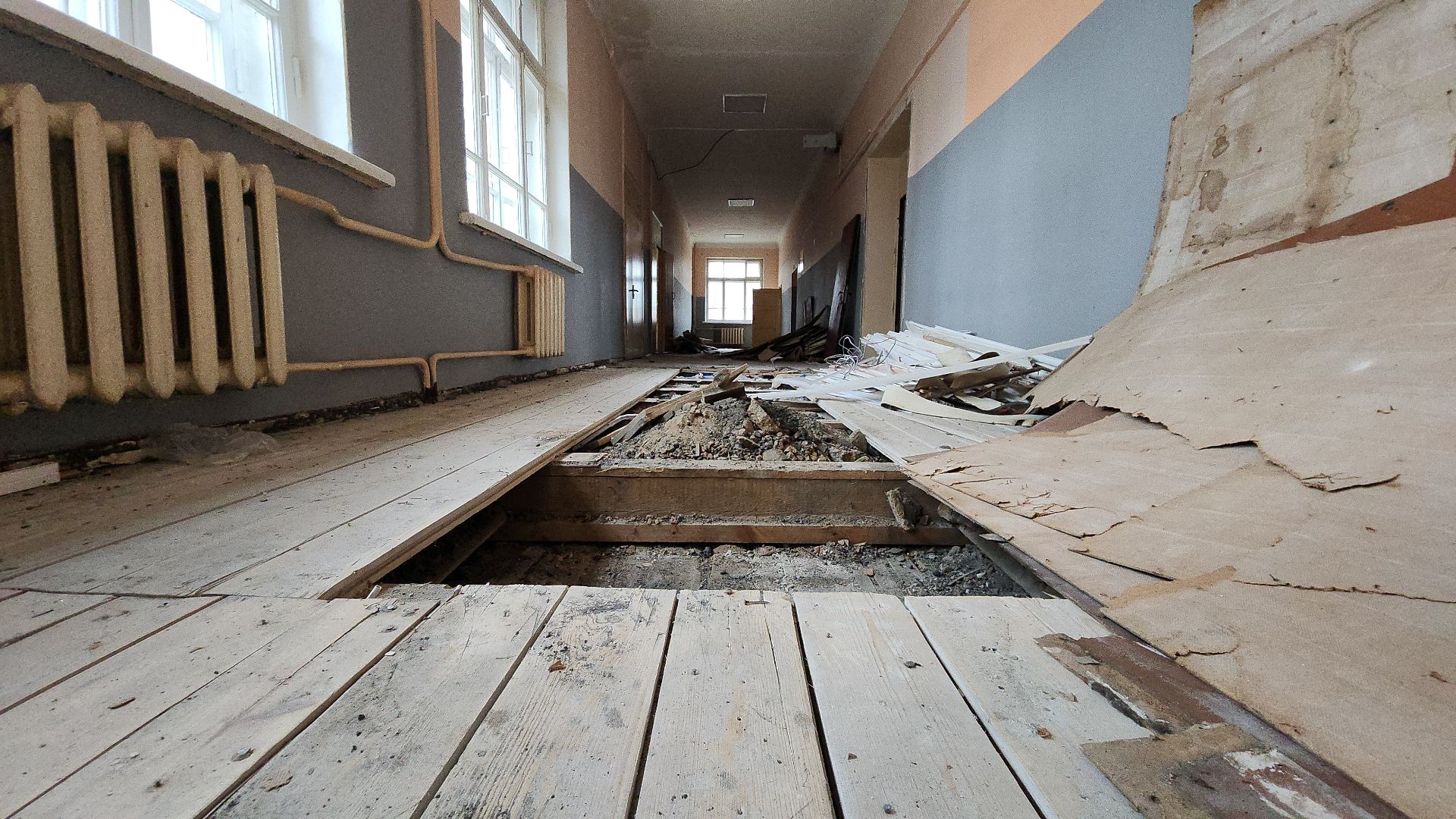 электросталь, школа 13, капремонт, госпрограмма, программа московской области, строительство, демонтаж, демонтажные работы, вертикаль,