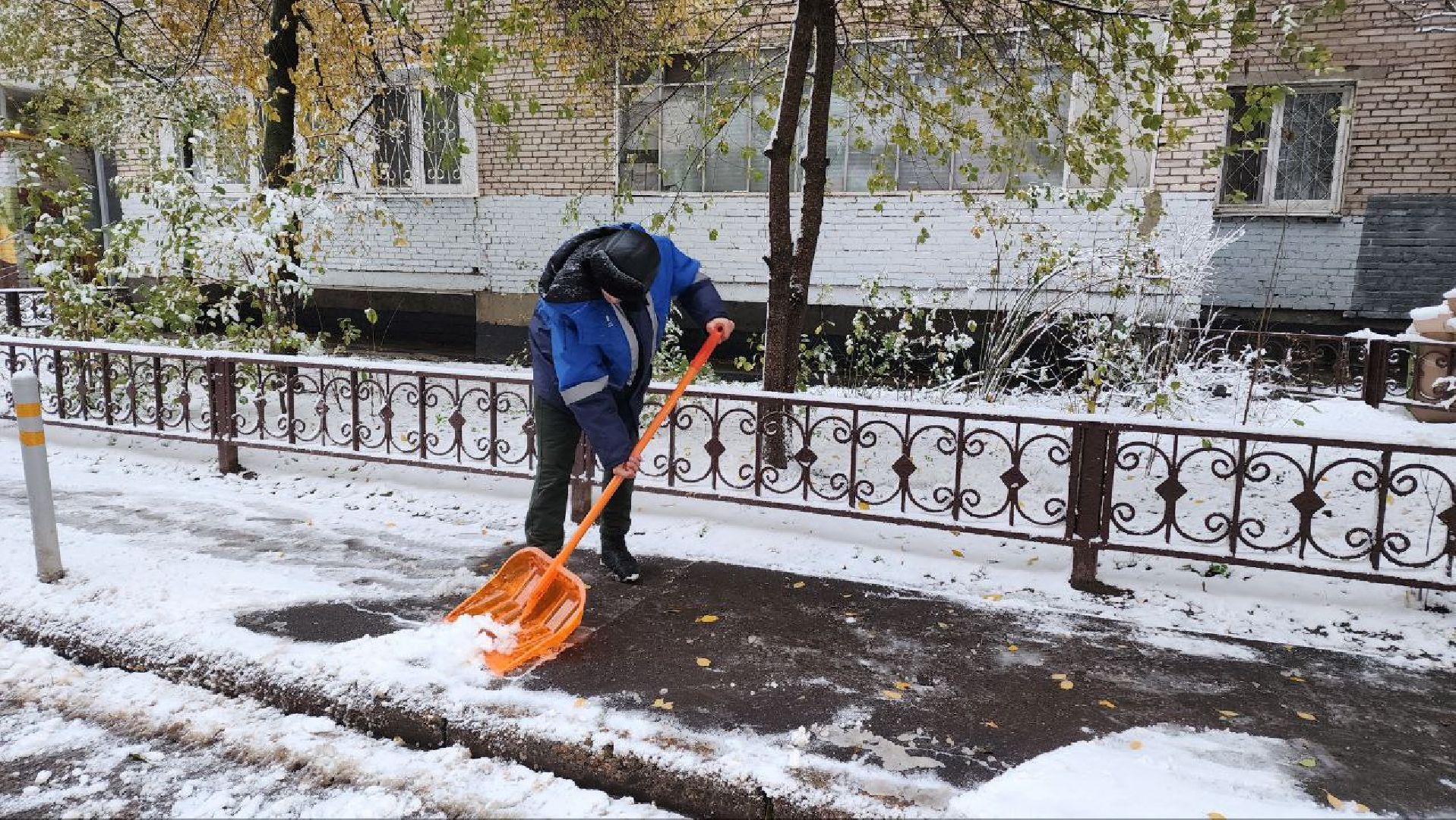 Реутов, ЖКХ, снегопад, уборка снега, дворники, вертикалки