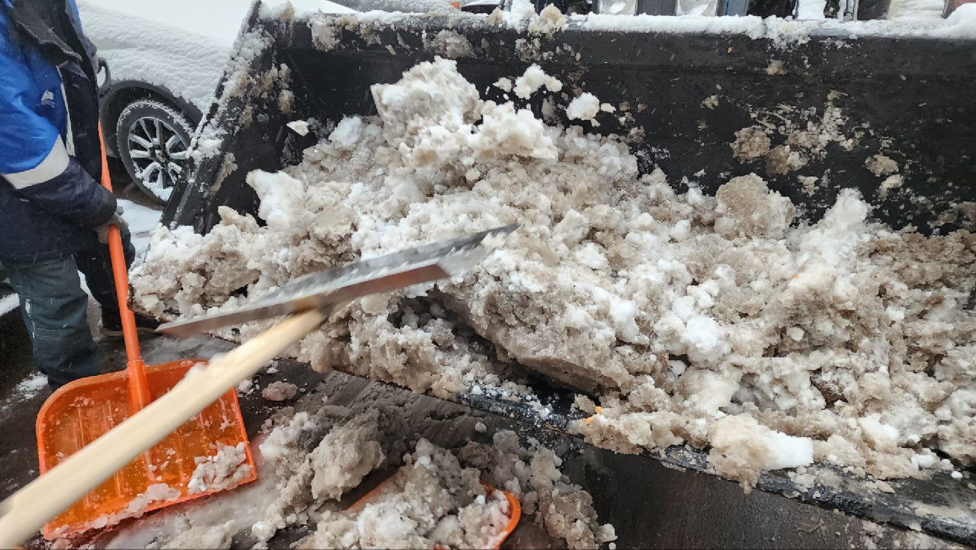 Реутов, ЖКХ, снегопад, уборка снега, дворники, вертикалки