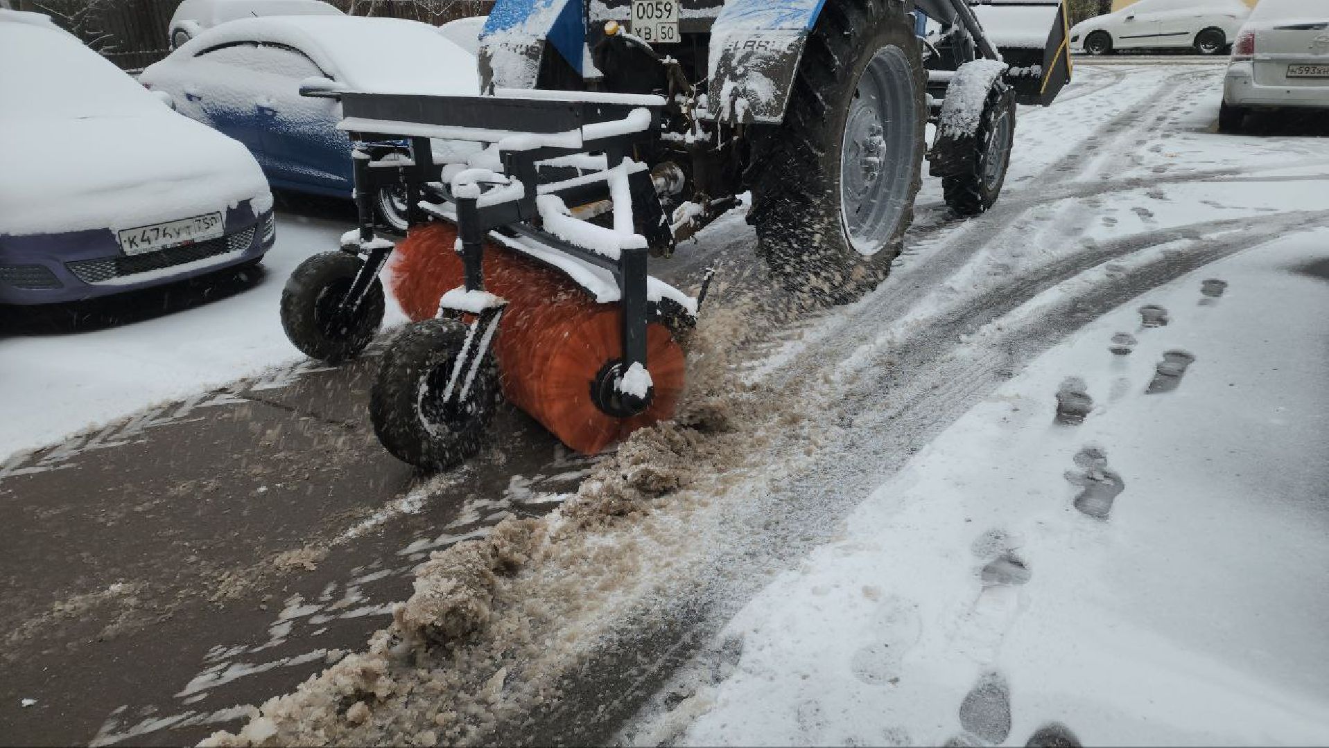 Реутов, ЖКХ, снегопад, уборка снега, дворники, вертикалки
