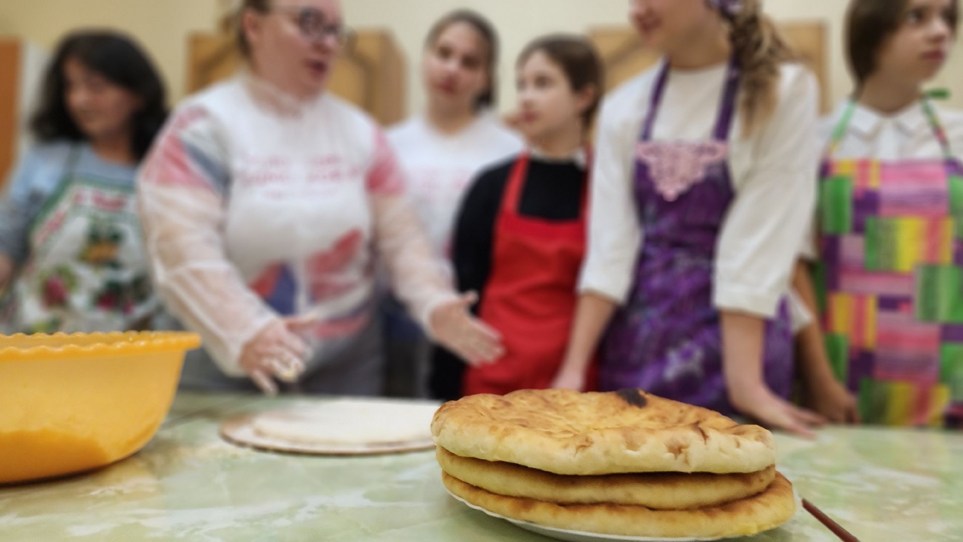 протвино, осетинские пироги, день народного единства, гимназия протвино, кулинарный мастер-класс,