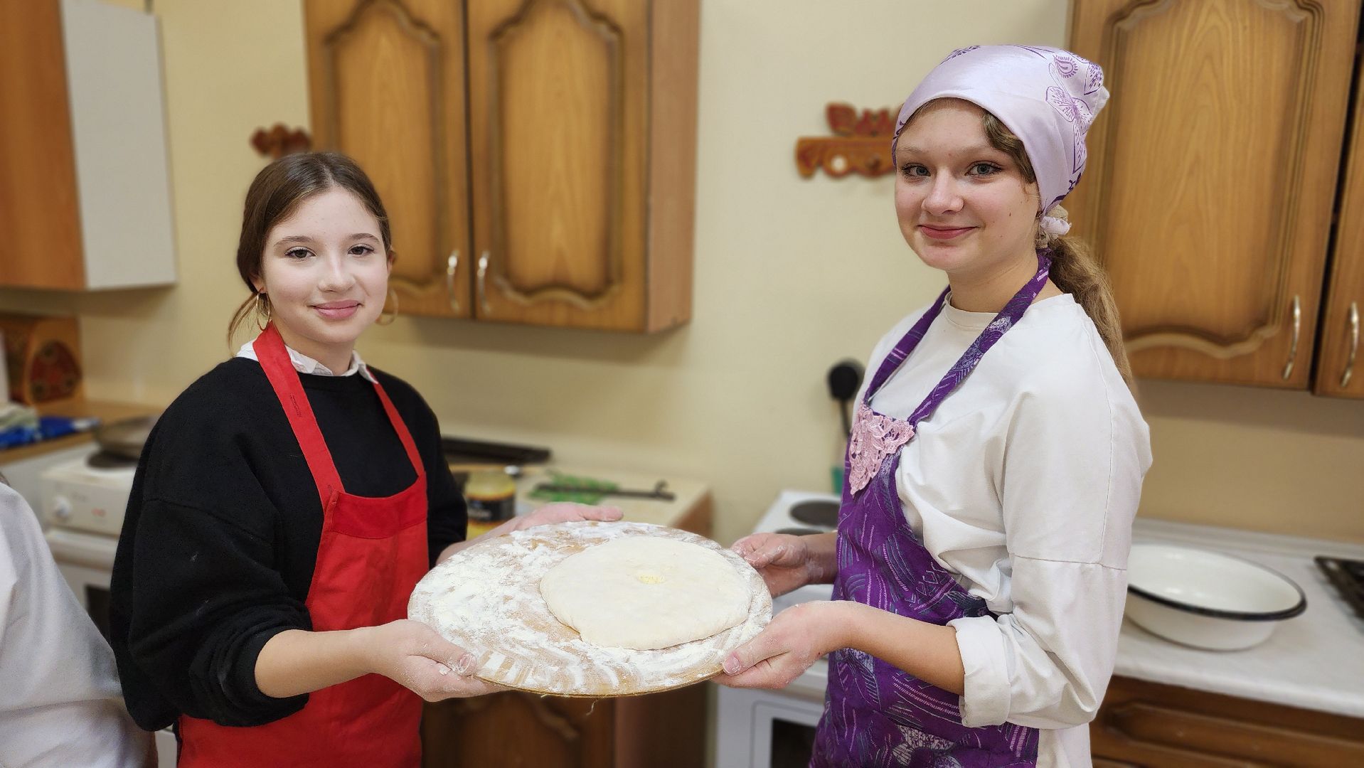 протвино, осетинские пироги, день народного единства, гимназия протвино, кулинарный мастер-класс,