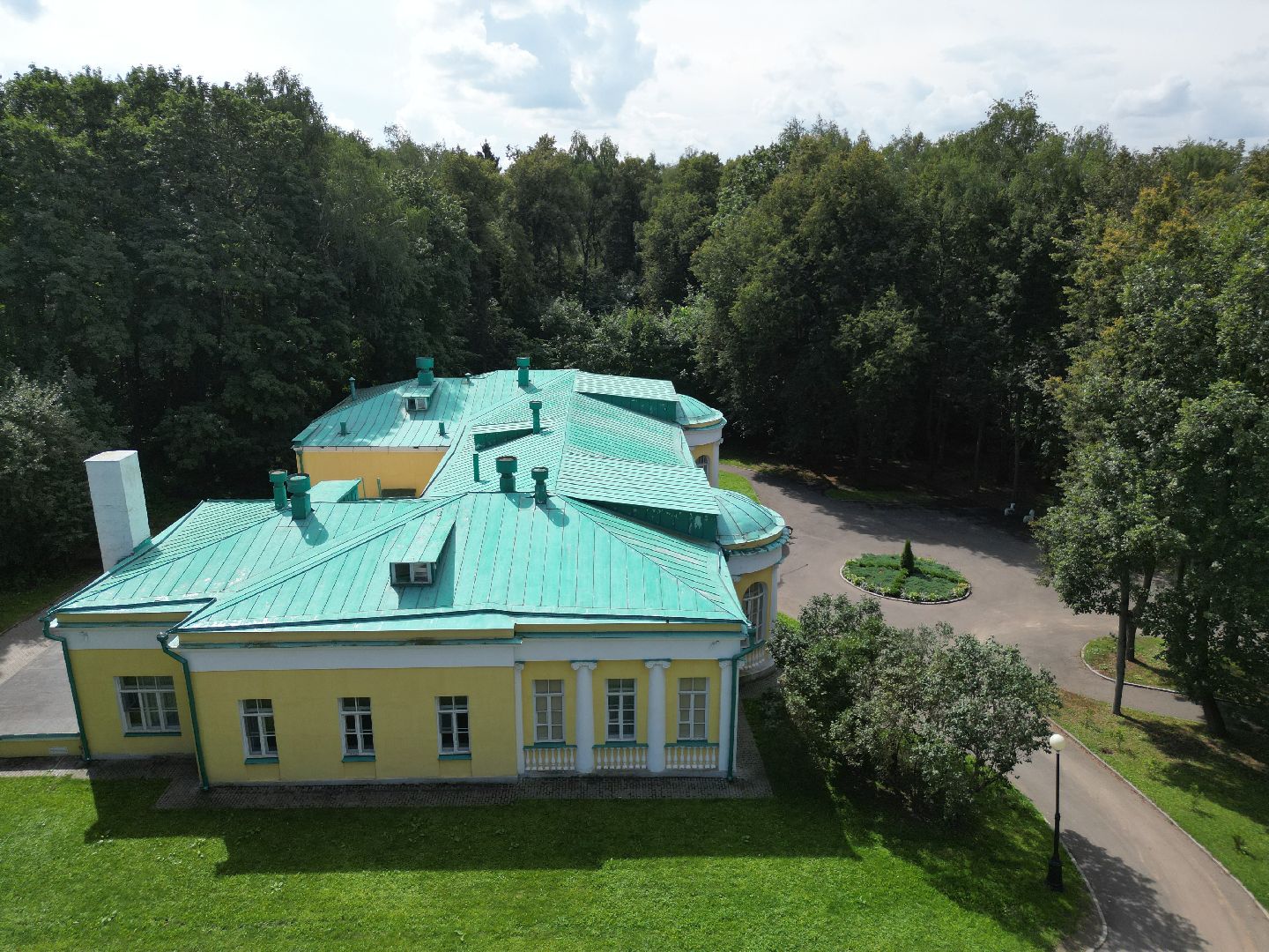 подольск, горки ленинские, музей, видео с коптера,