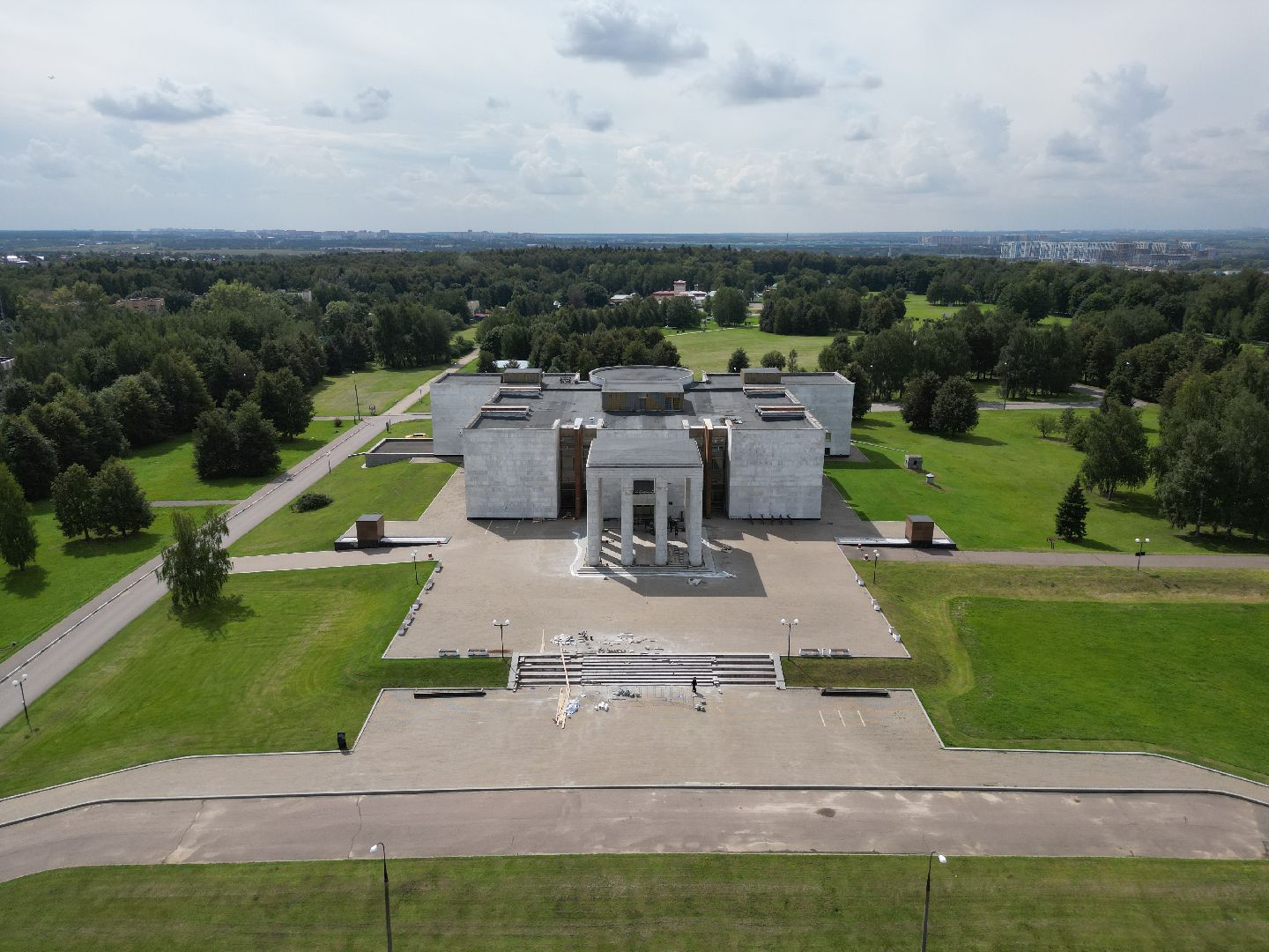 подольск, горки ленинские, музей, видео с коптера,