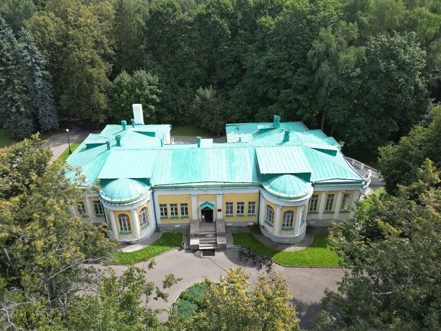 подольск, горки ленинские, музей, видео с коптера,