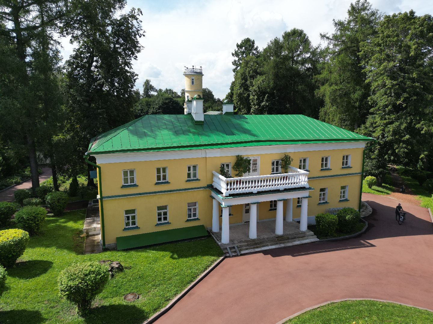 подольск, горки ленинские, музей, видео с коптера,