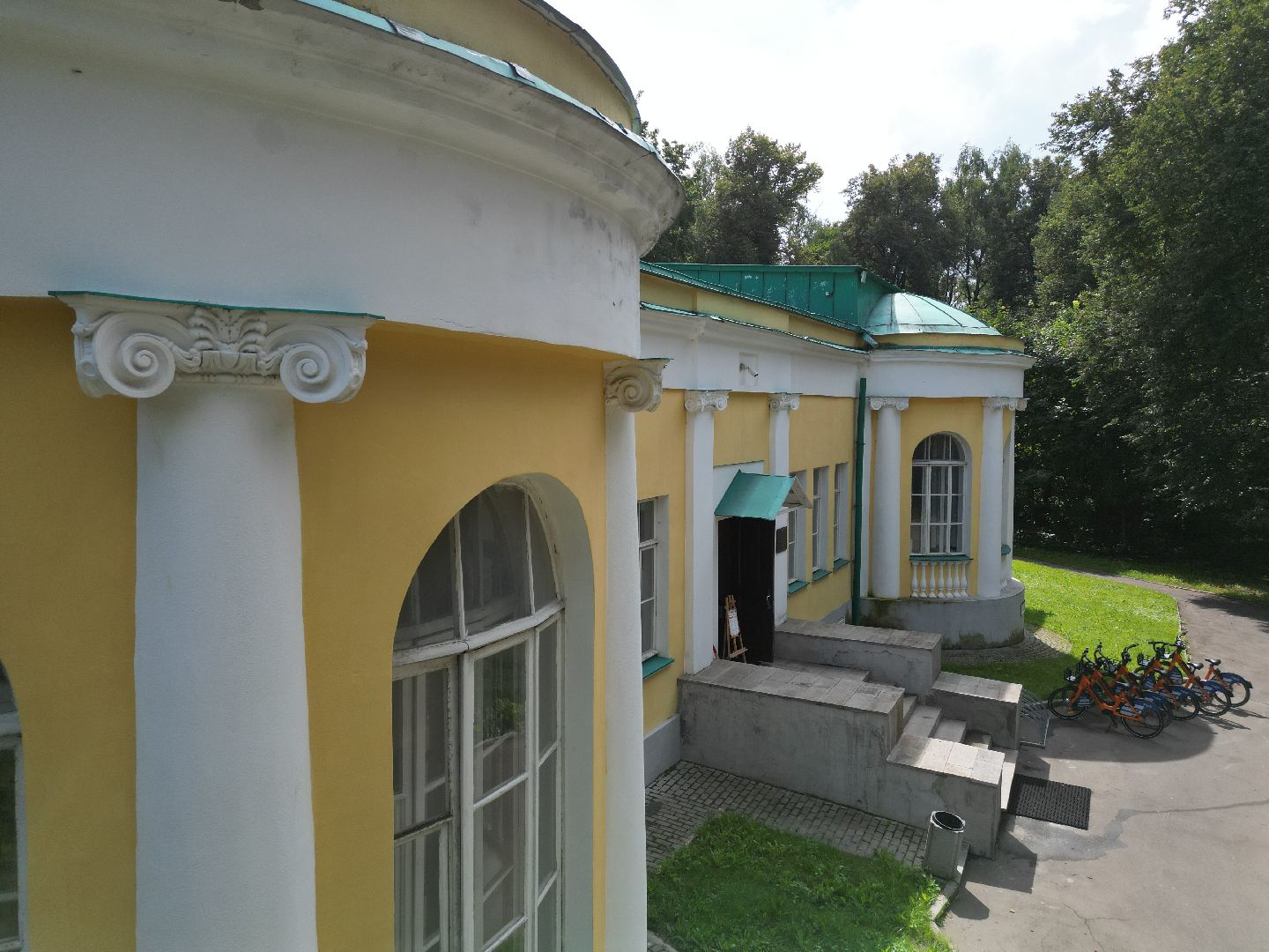 подольск, горки ленинские, музей, видео с коптера,