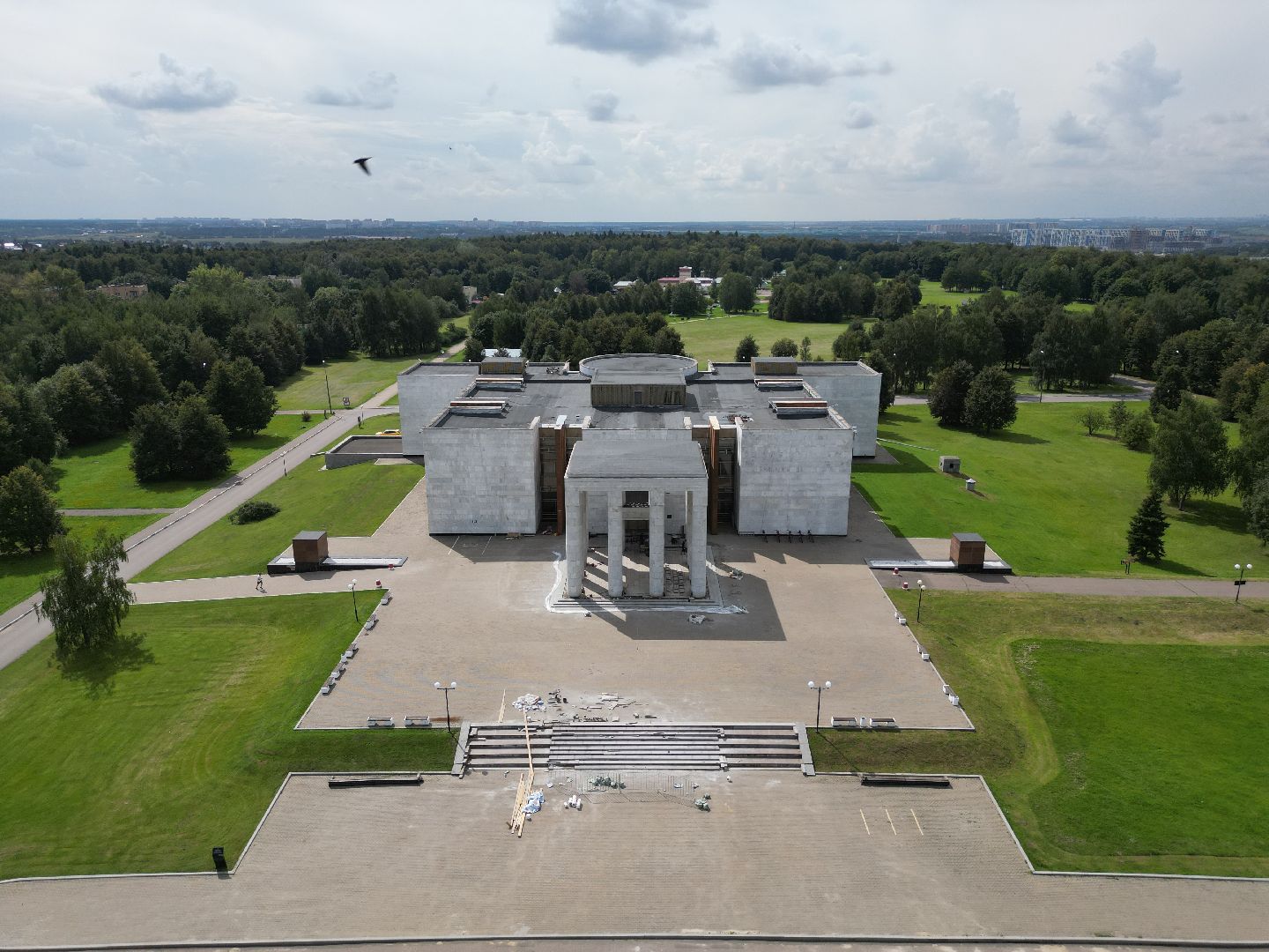 подольск, горки ленинские, музей, видео с коптера,