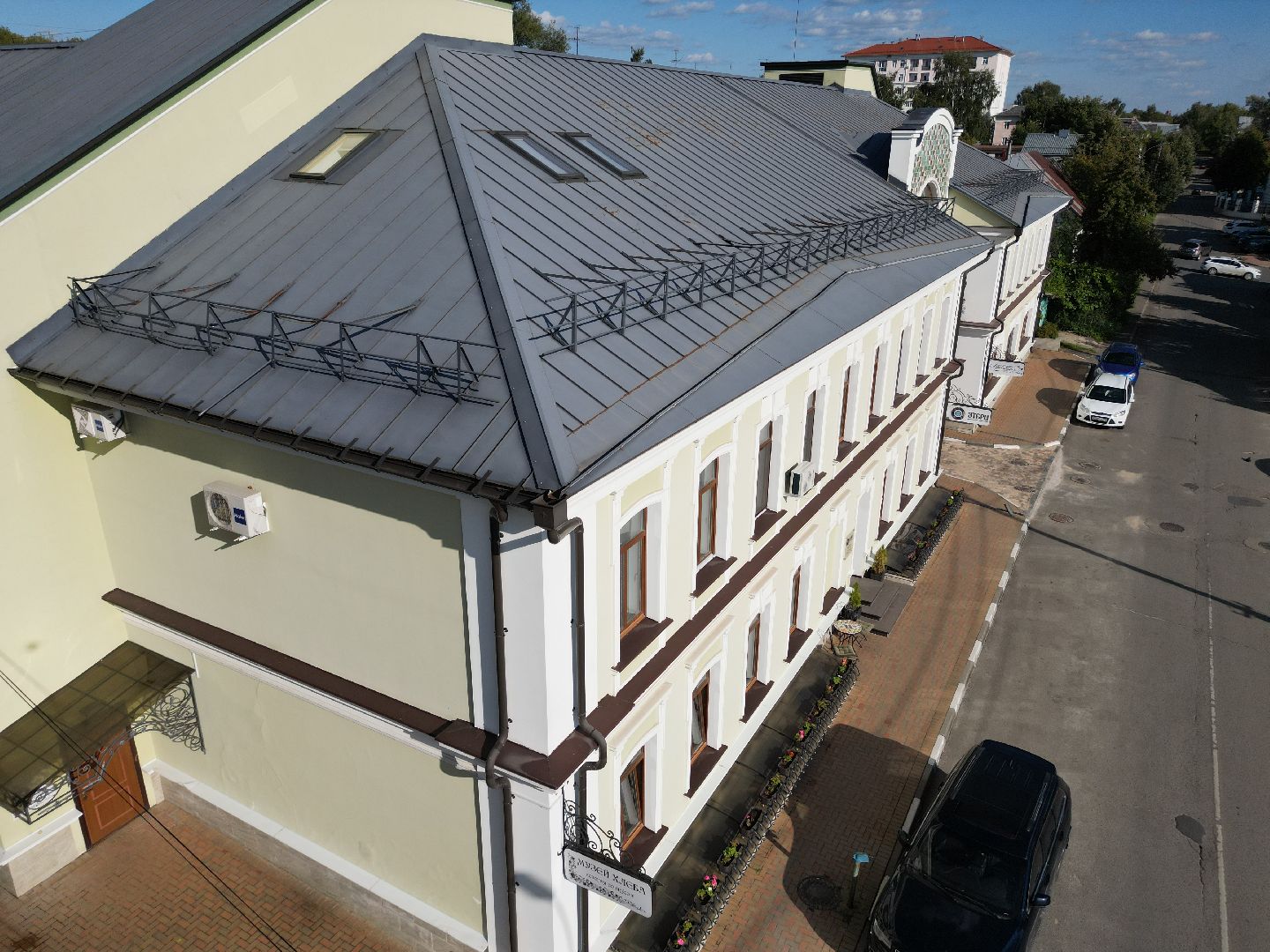 серпухов, музей хлеба, видео с коптера,