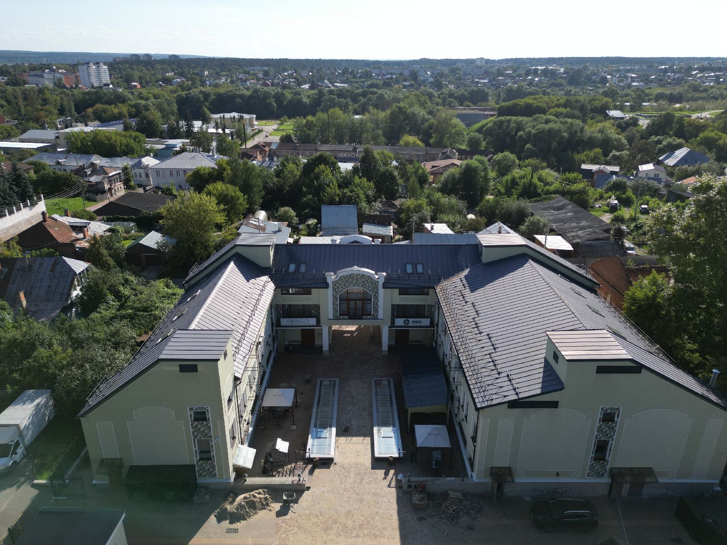 серпухов, музей хлеба, видео с коптера,