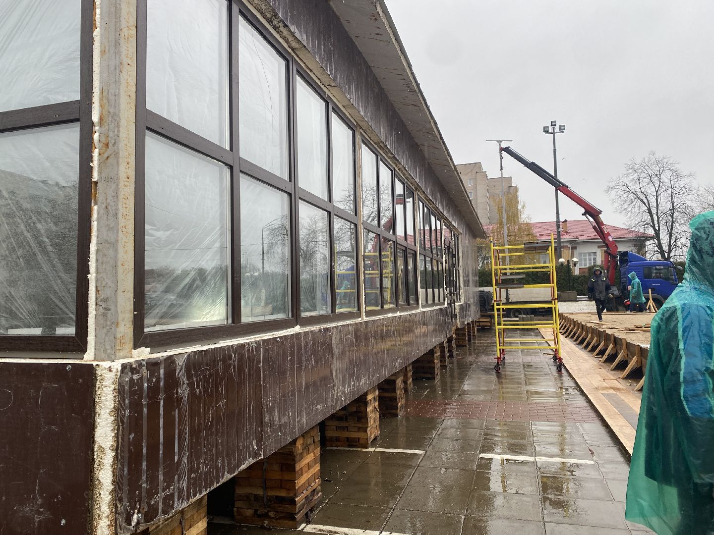 Каток, строительство, истра,