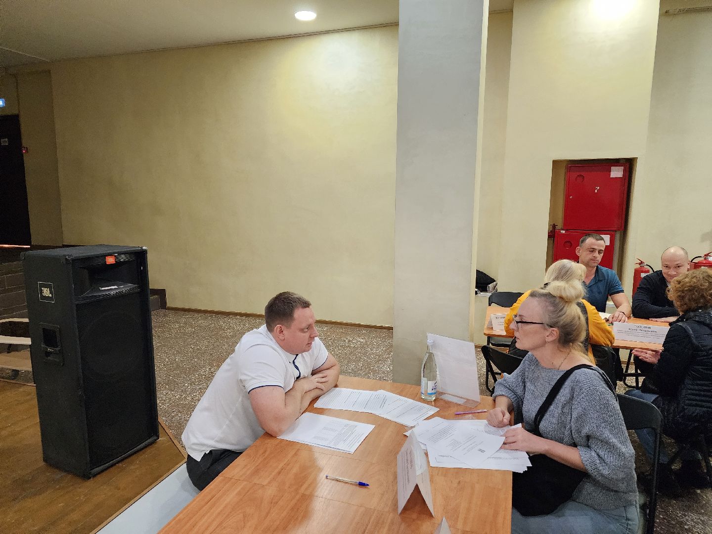 Чехов, село Дубна, выездная администрация, встреча с жителями, обращения граждан, обустройство дороги, освещение, проезд, глава округа михаил собакин,