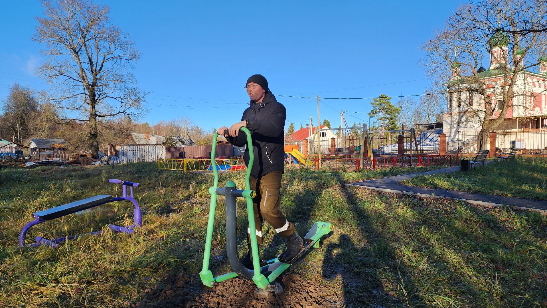 детска игровая площадка, благоустройство, тренажер, вертикалка,