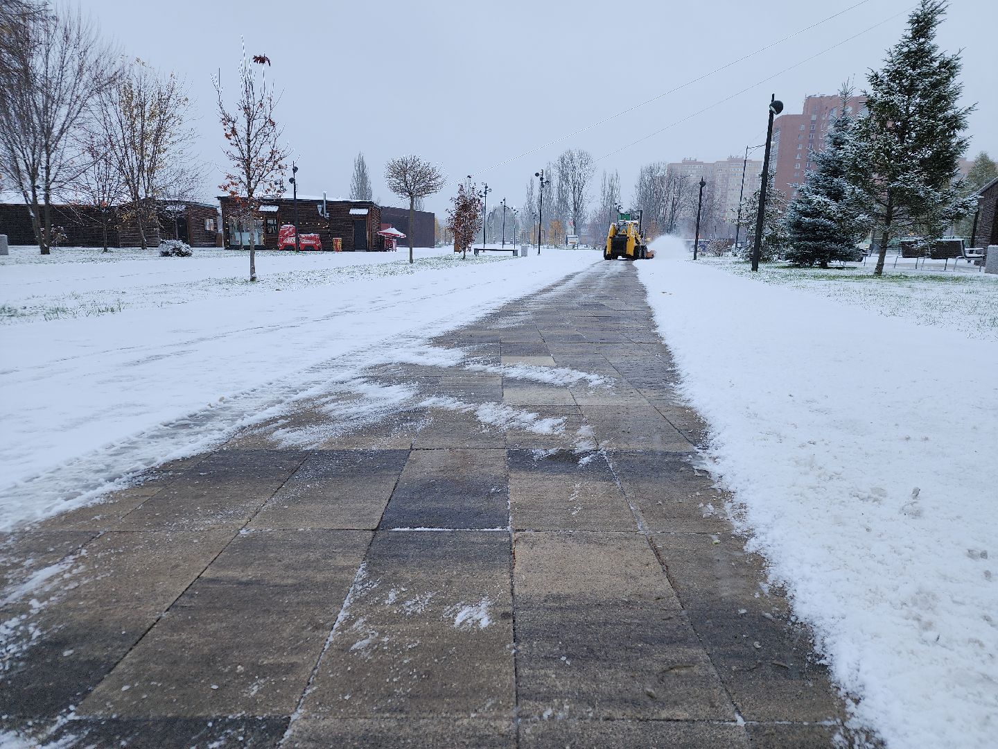 уборка снега, орехово зуево, вертикалки