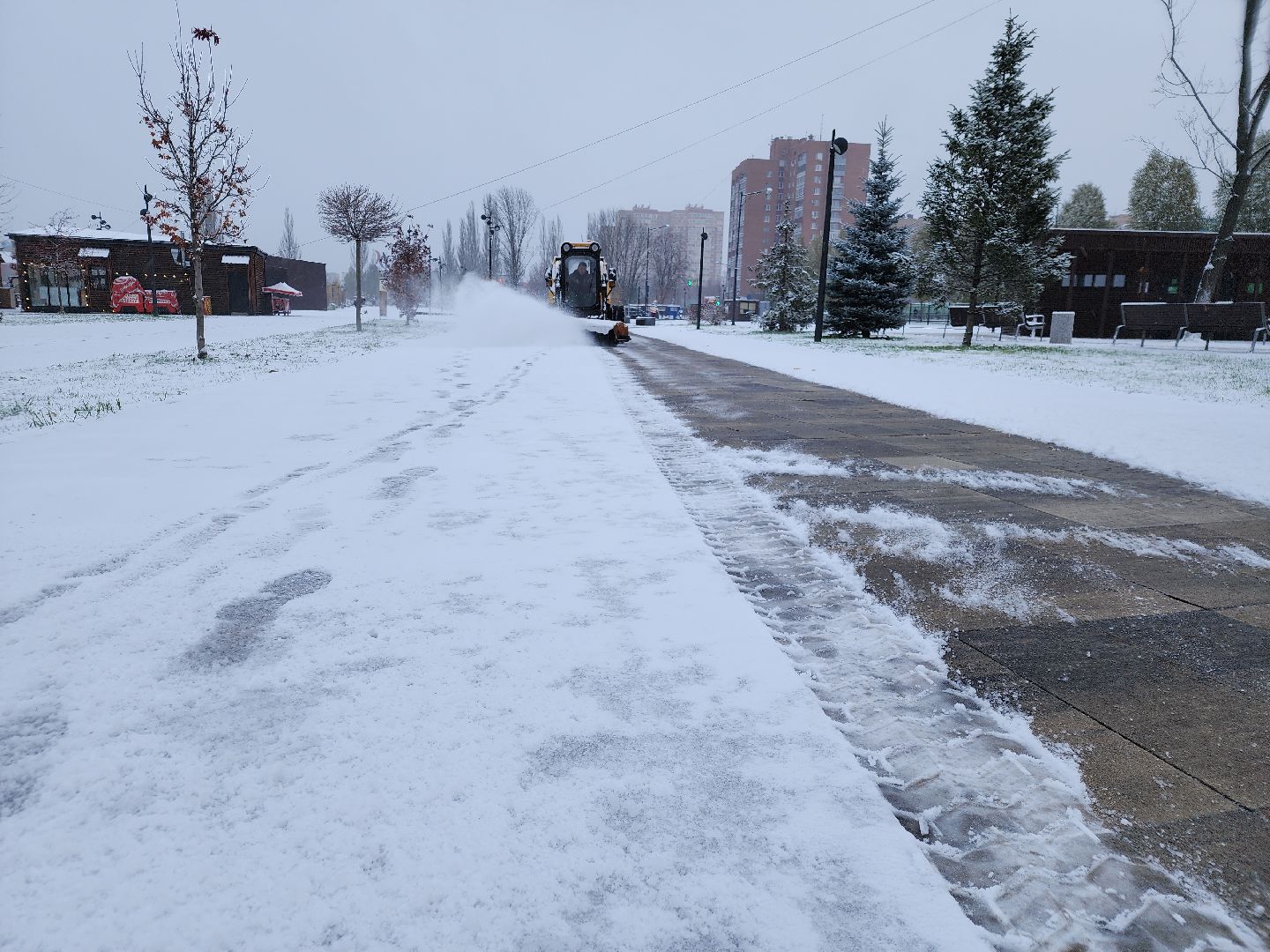 уборка снега, орехово зуево, вертикалки