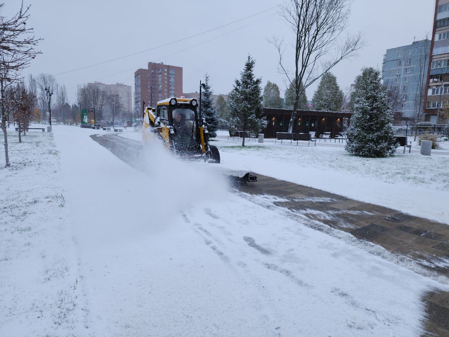 уборка снега, орехово зуево, вертикалки