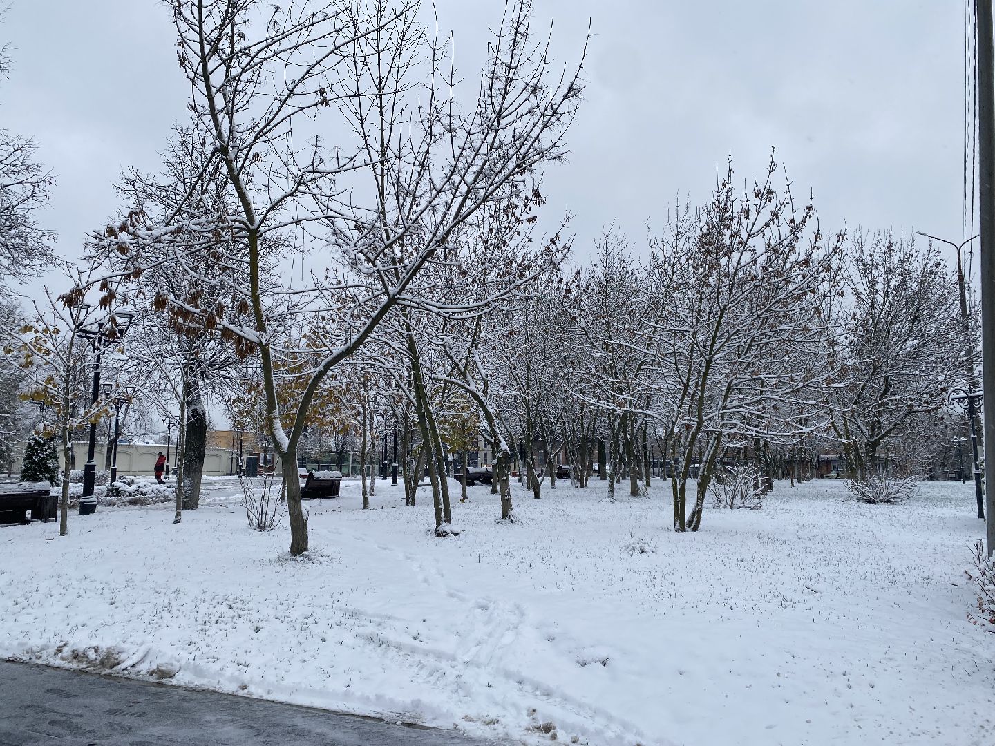Снег, Уборка, Первый снег,
