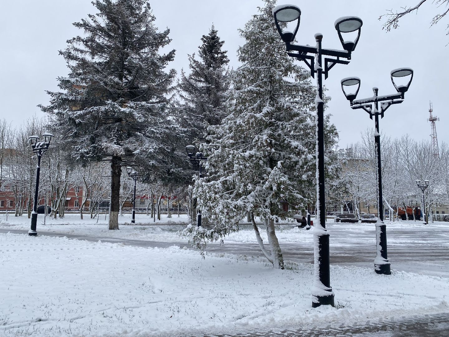 Снег, Уборка, Первый снег,