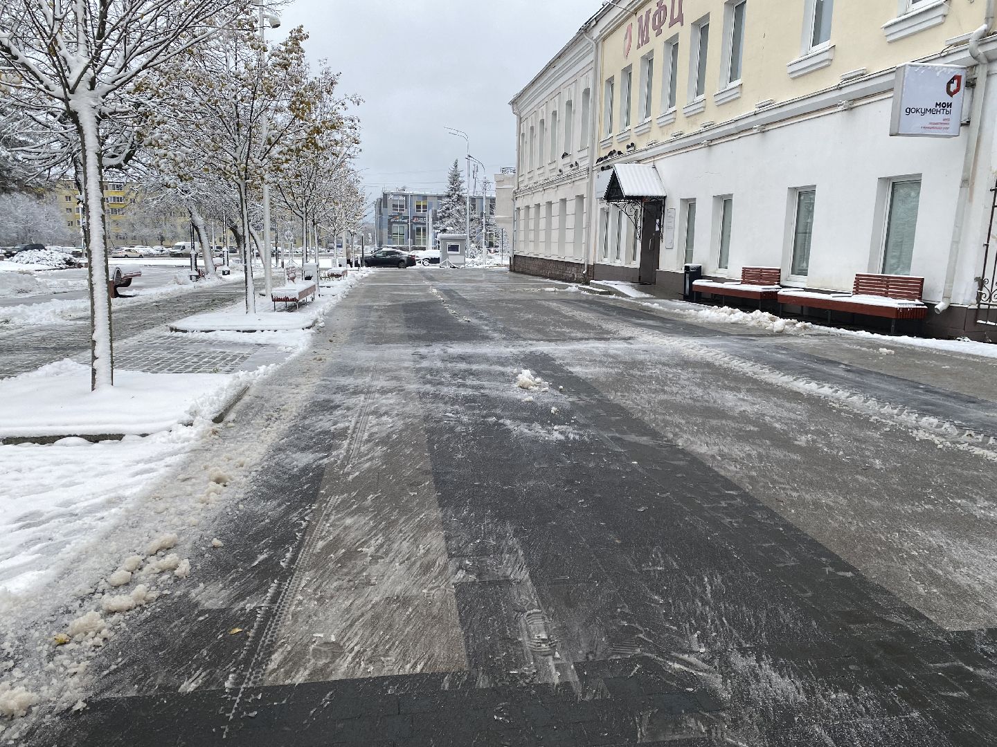 Снег, Уборка, Первый снег,