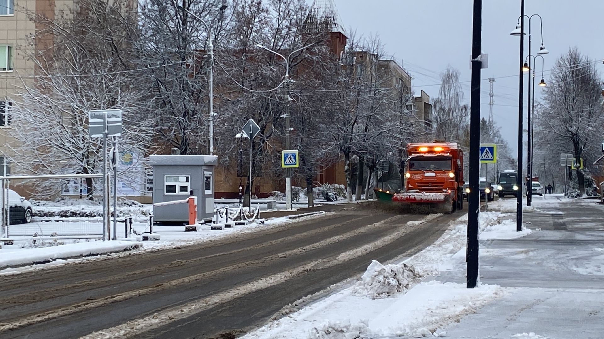 Снег, Уборка, Первый снег,