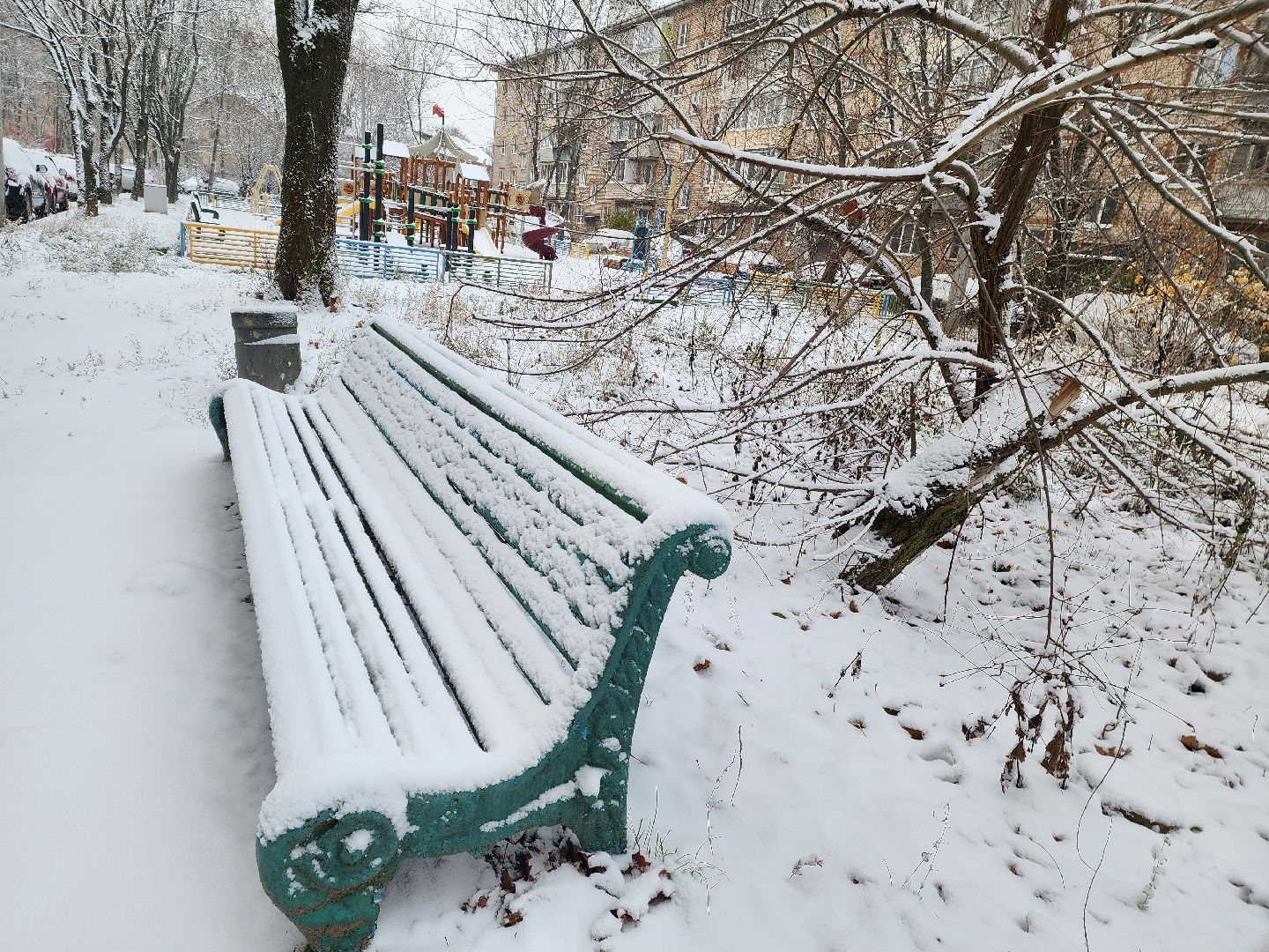 красноармейск, городской округ пушкинский, первый снег, уборка снега, вертикалки