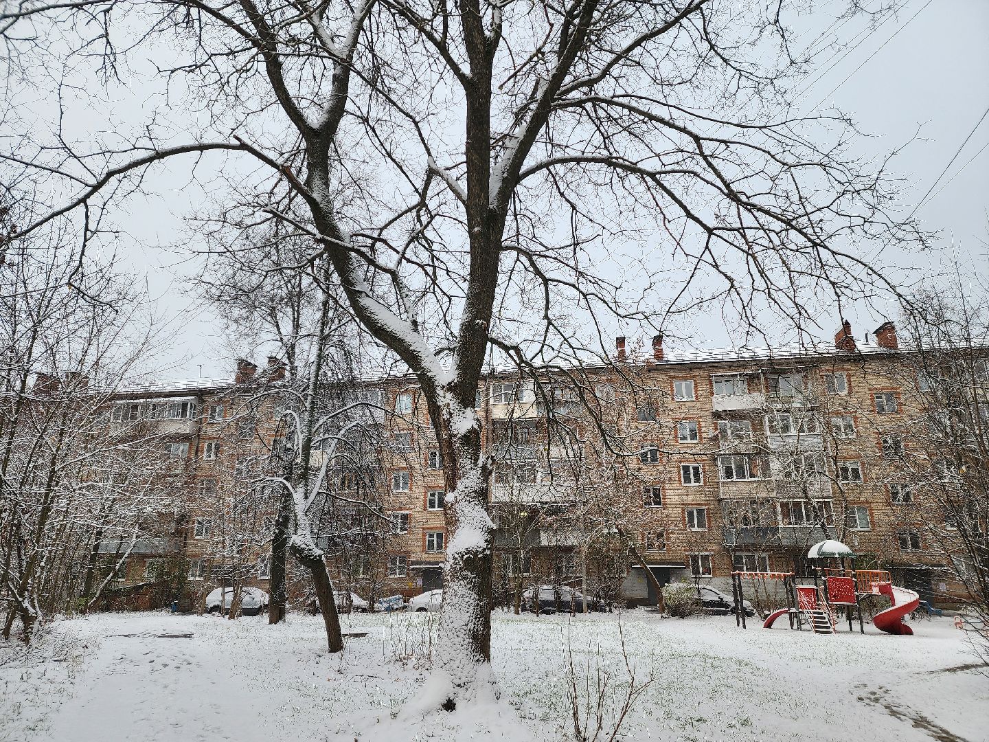 красноармейск, городской округ пушкинский, первый снег, уборка снега, вертикалки