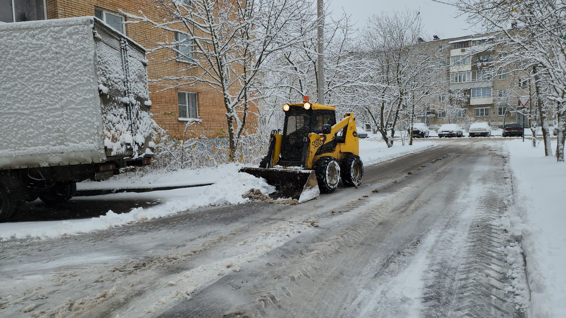 Снег, Уборка снега, колюбакино, руза, рузский городской округ, благоустройство, коммунальные служба, вертикалки,