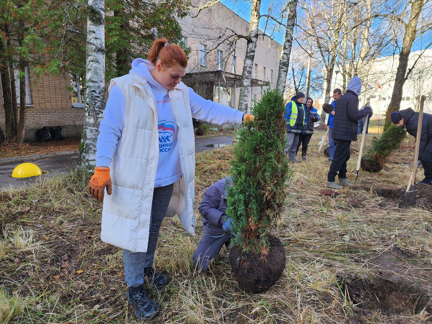 Дубна, Благоустройство, Субботник, Депутат, Школьники, Студенты, вертикалка,