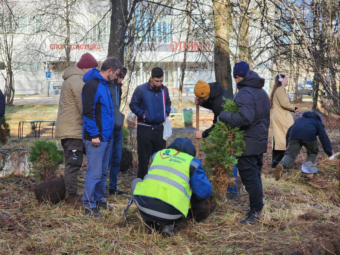 Дубна, Благоустройство, Субботник, Депутат, Школьники, Студенты, вертикалка,