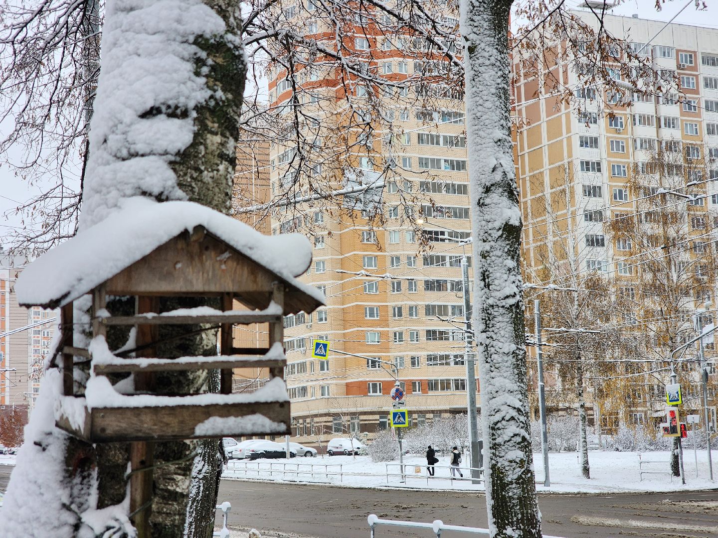 Подольск, уборка снега, коммунальщики, вертикалка,