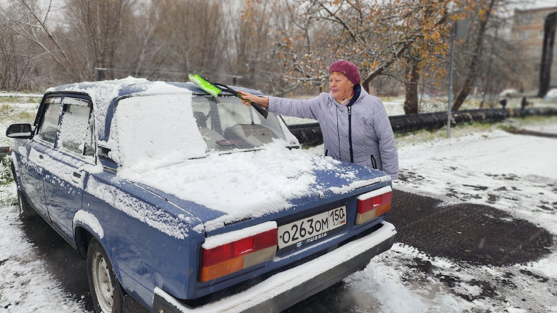 Снегопад, Рошаль, городской округ Шатура, уборка дворов, расчистка снега, вертикалкаЖКХ, коммунальная служба, коммунальная техника,