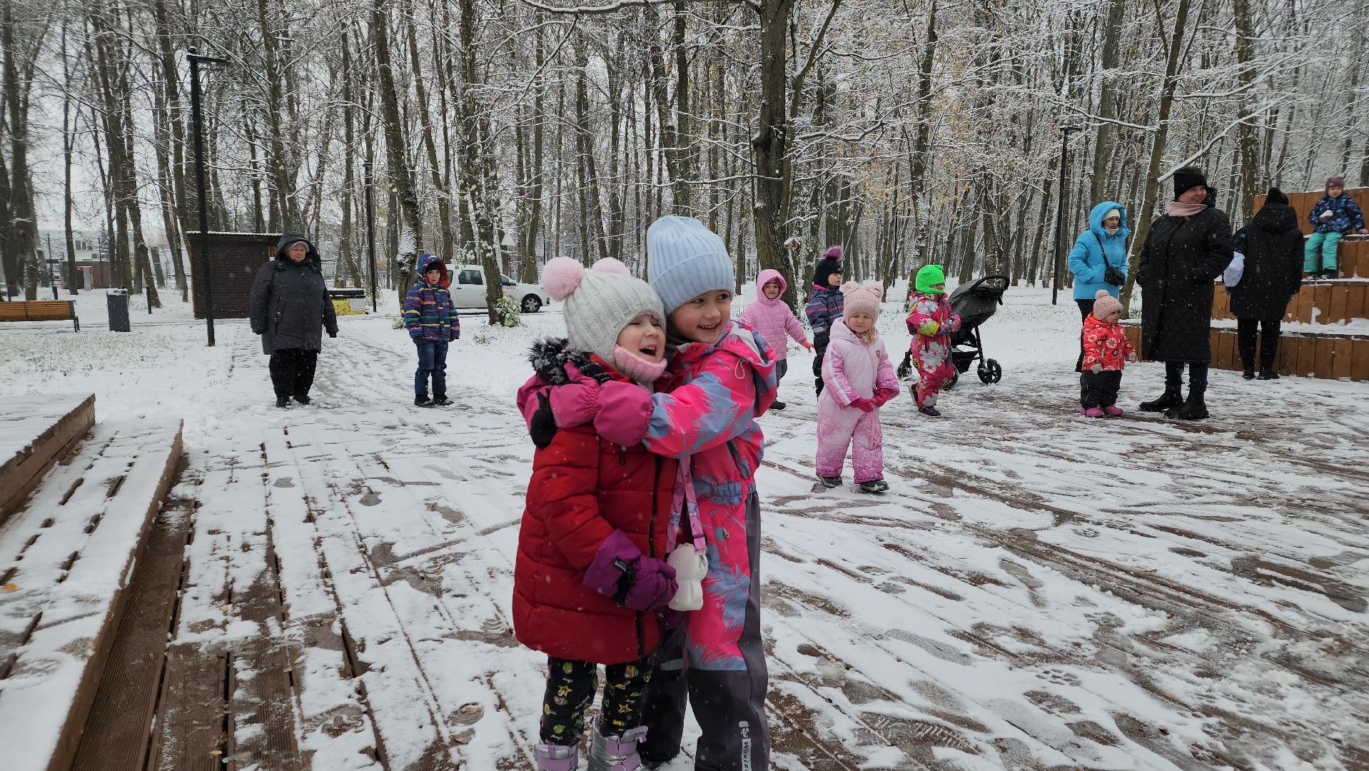 праздник, День народного единства, парк, дети, Лосино-Петровский, вертикалки,
