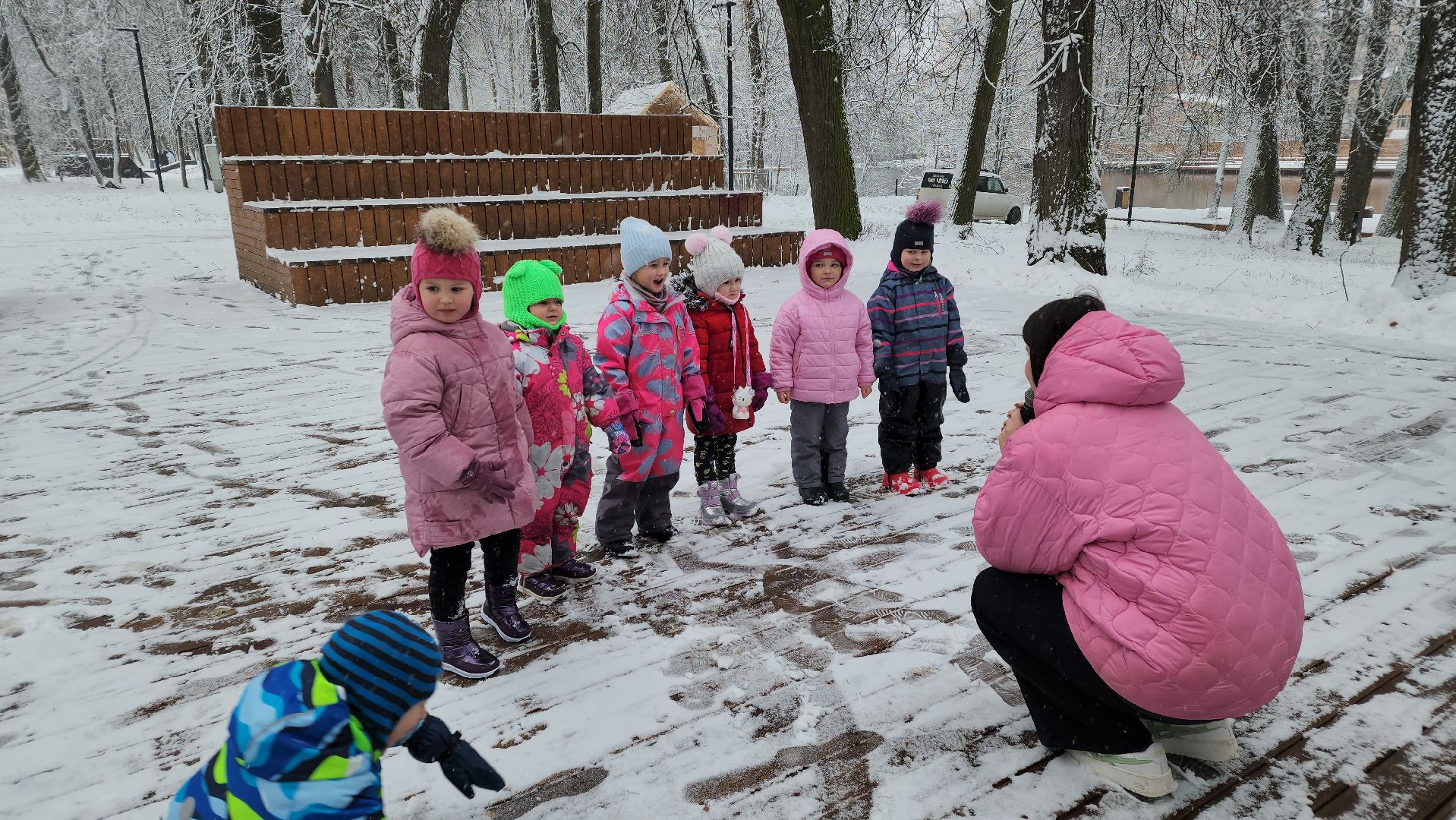 праздник, День народного единства, парк, дети, Лосино-Петровский, вертикалки,