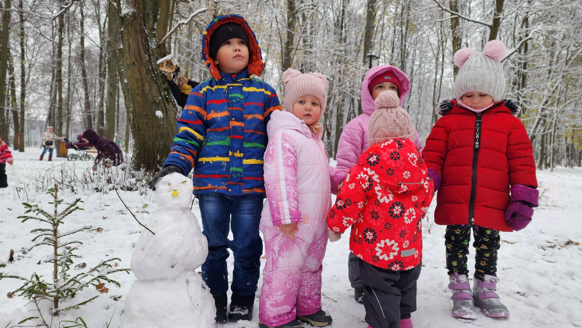 праздник, День народного единства, парк, дети, Лосино-Петровский, вертикалки,
