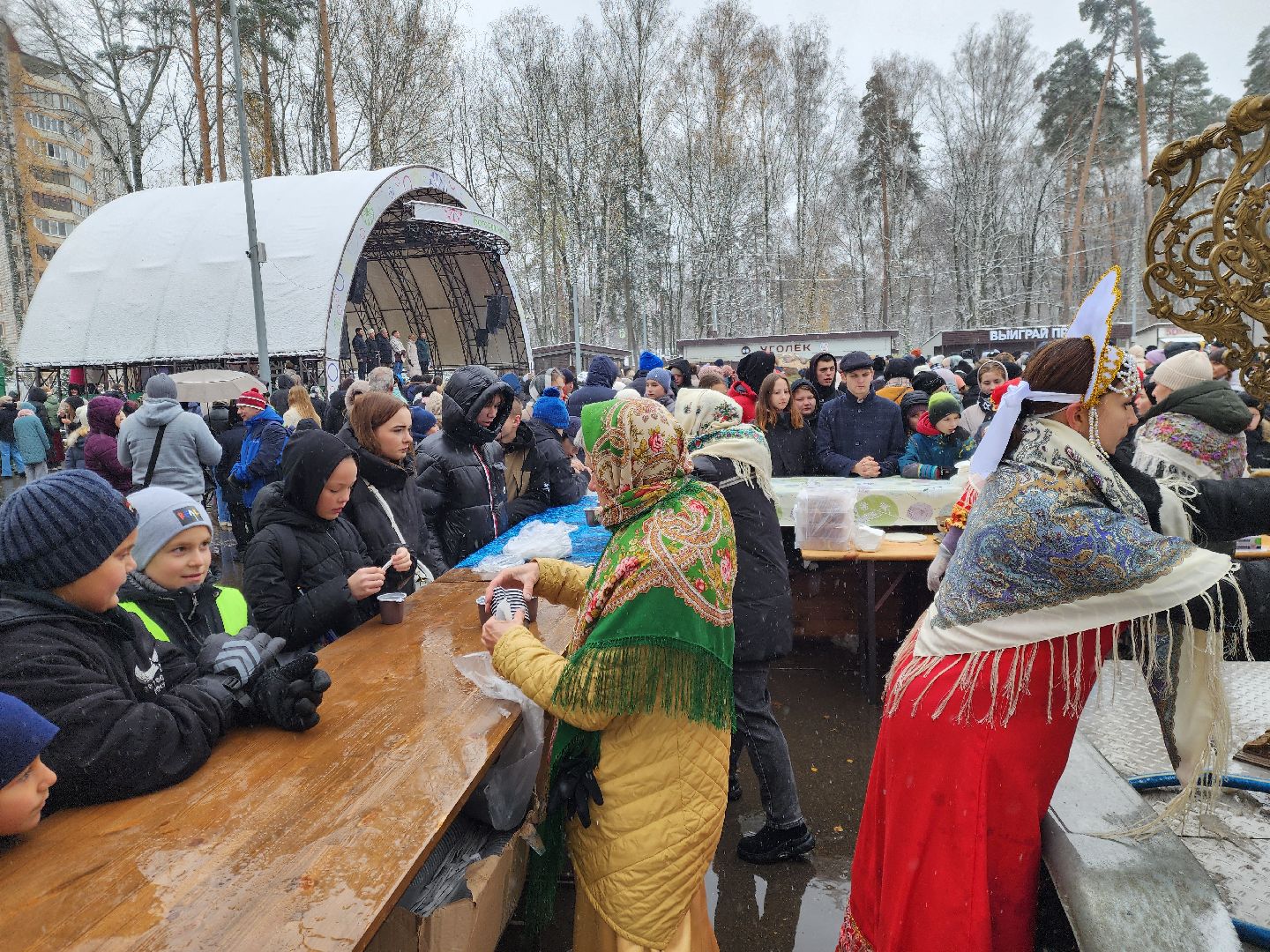 ногинск, жители, общество, центральный парк, праздний, самовар, день народного единства, чай, вертикалки
