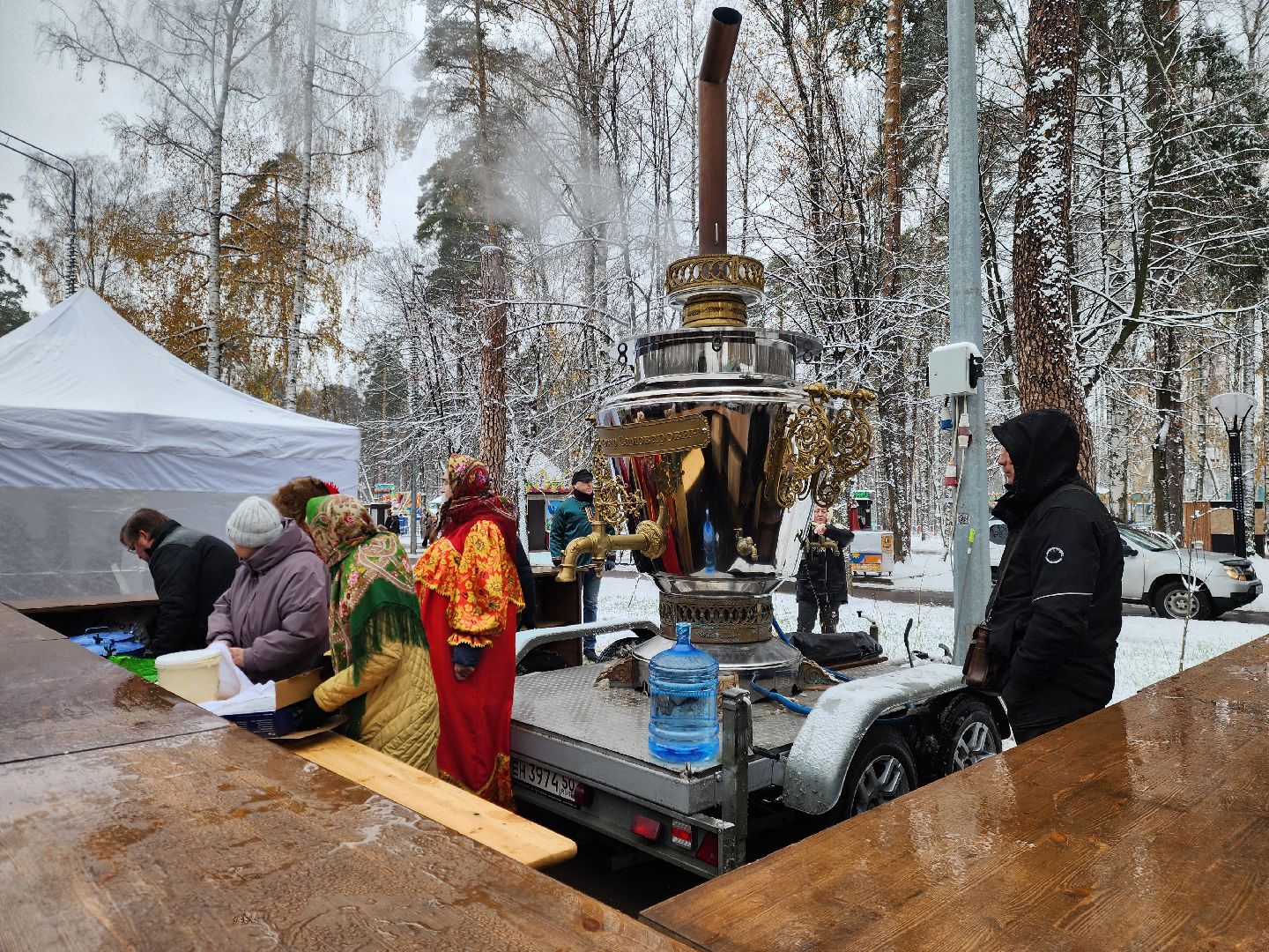ногинск, жители, общество, центральный парк, праздний, самовар, день народного единства, чай, вертикалки