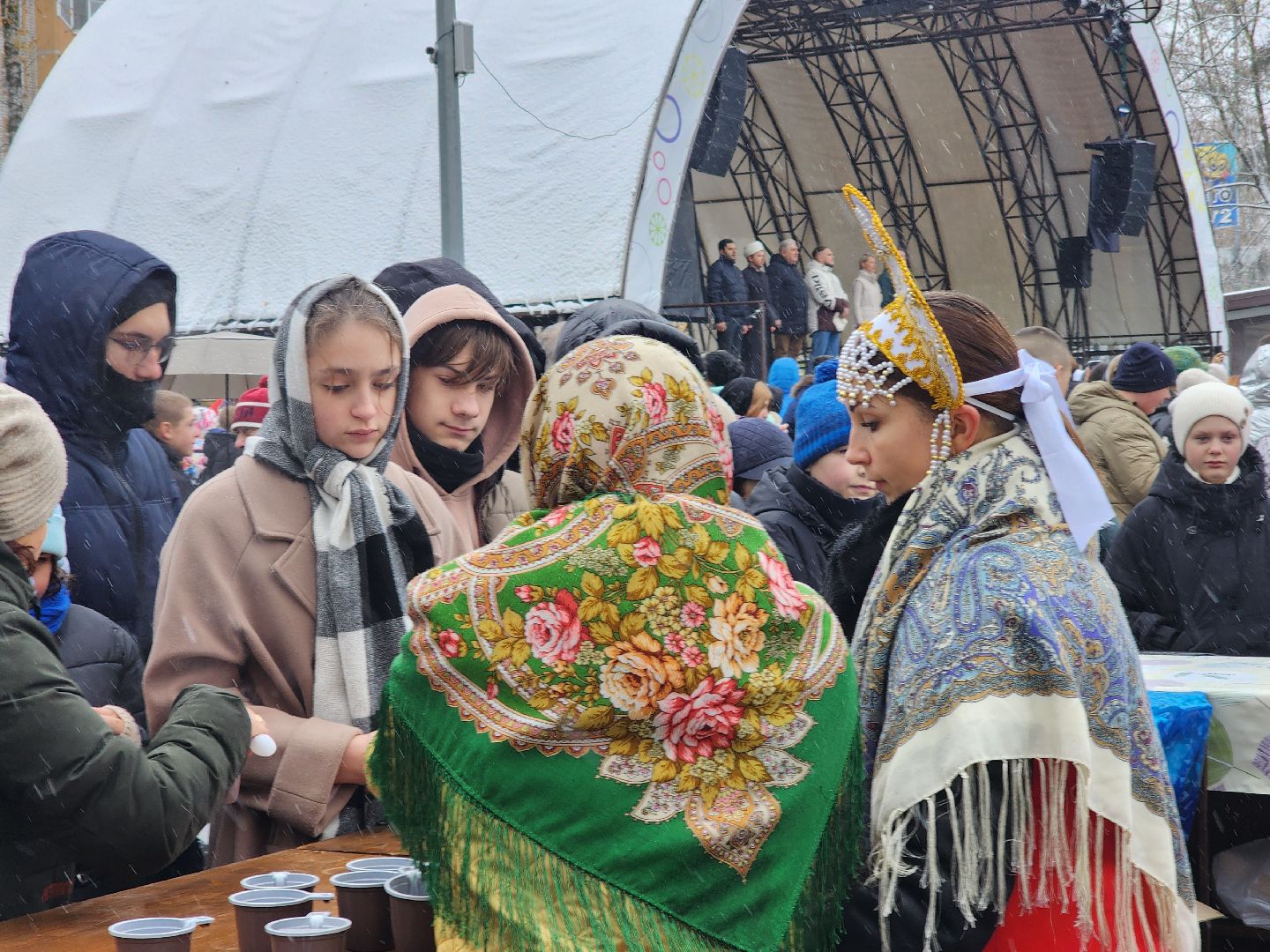 ногинск, жители, общество, центральный парк, праздний, самовар, день народного единства, чай, вертикалки