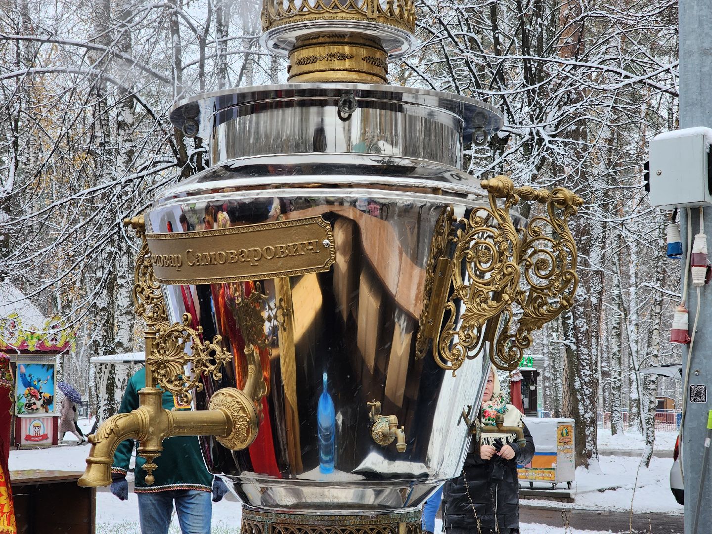 ногинск, жители, общество, центральный парк, праздний, самовар, день народного единства, чай, вертикалки