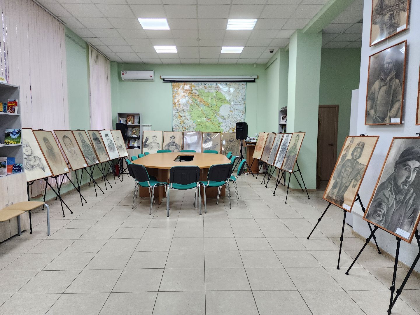 раменское, культура, выставка в тиц, уголь земли русской, вертикалки,