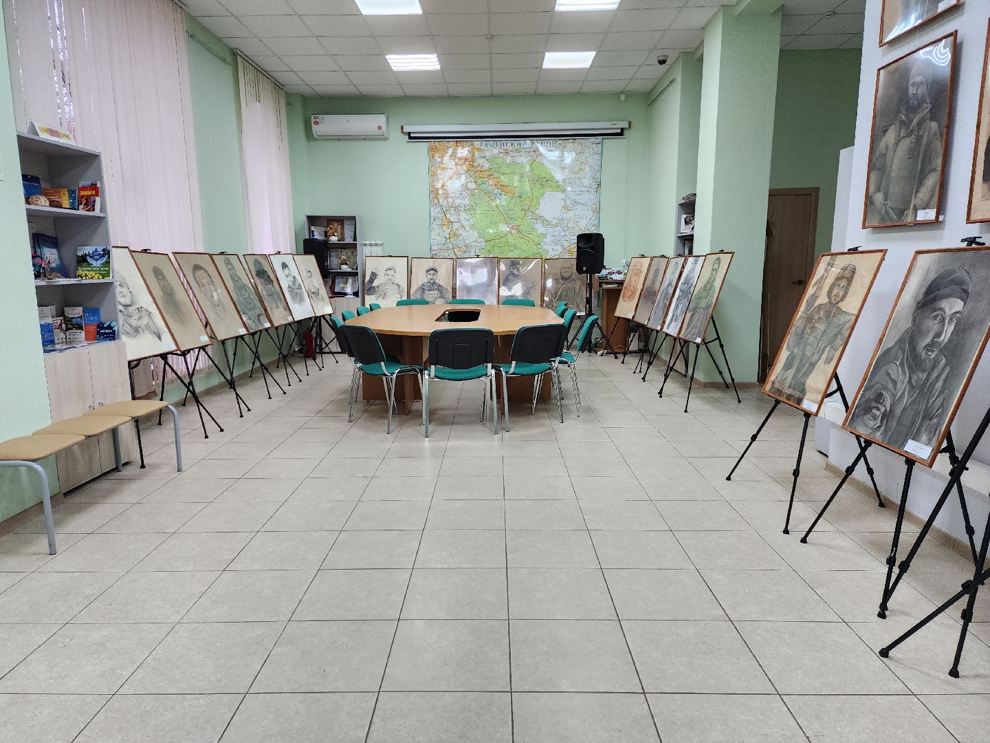 раменское, культура, выставка в тиц, уголь земли русской, вертикалки,