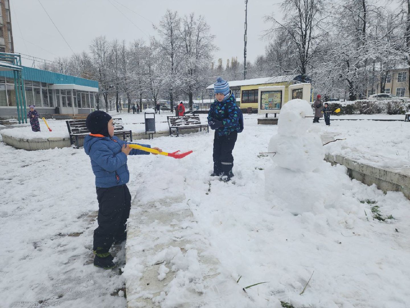 пущино, серпухов, снегопад, вертикалки,