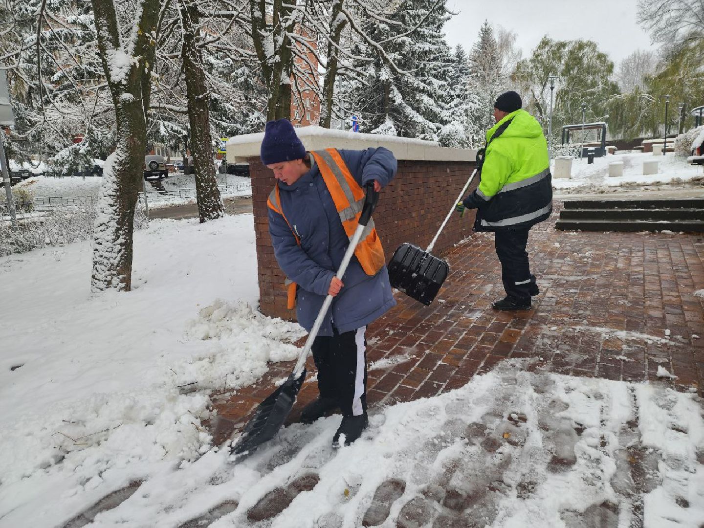пущино, серпухов, уборка снега, вертикалка,
