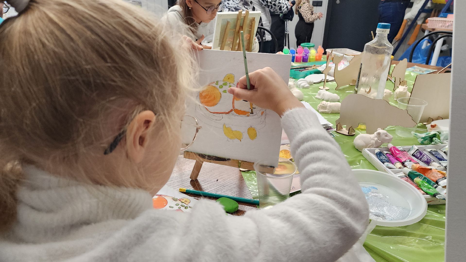 Мастер-класс, Лобня, Рисование, вертикалка, день народного единства,