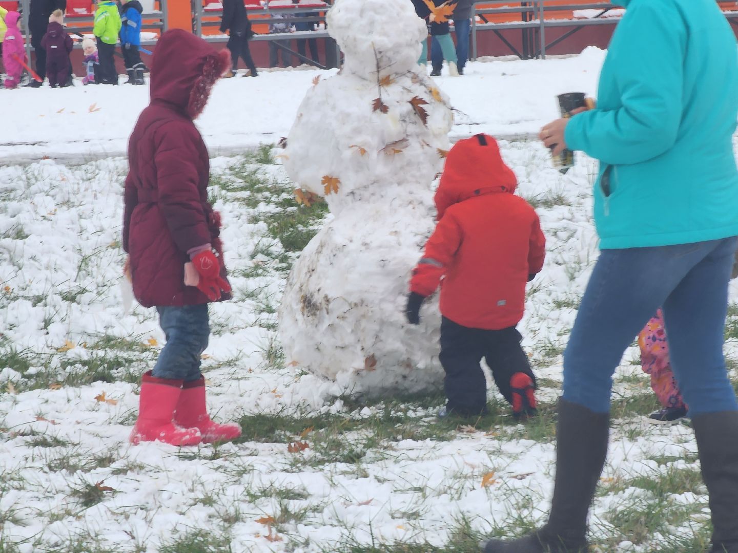 долгопрудный, день народного единства, снеговики, кривые зеркала, мастер класс, вертикалка,