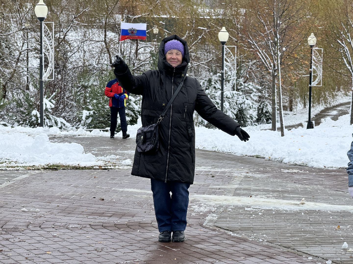 шаховская, день народного единства, праздник, гуляние в парке,