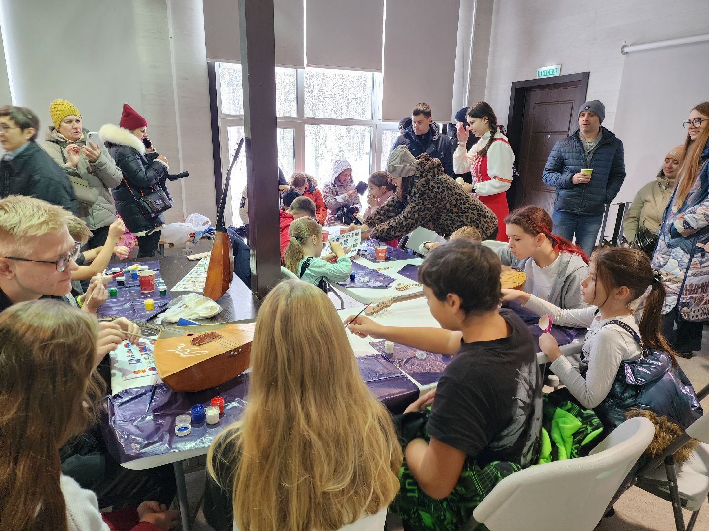 ногинск, жители, общество, праздник, народное творчество, роспись ложек, день народного единства, парки богородского округа, вертикалки,