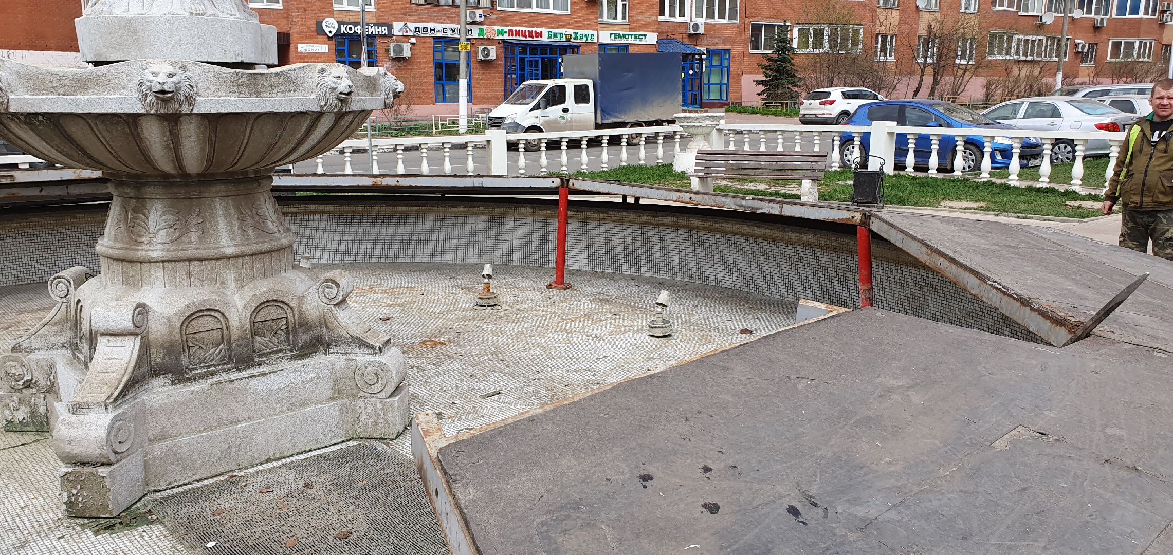 благоустройство, городской фонтан, расконсервация, Дзержинский