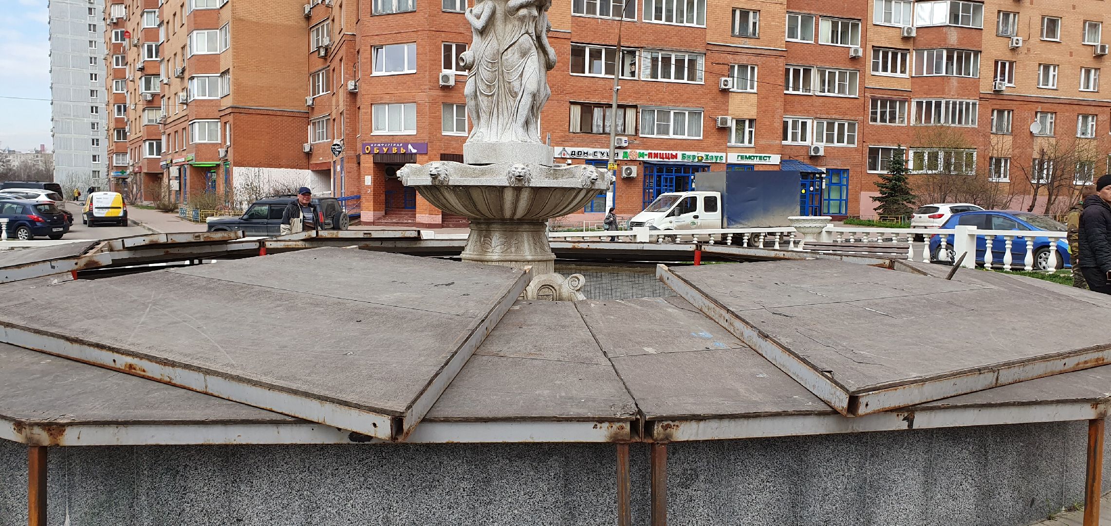 благоустройство, городской фонтан, расконсервация, Дзержинский