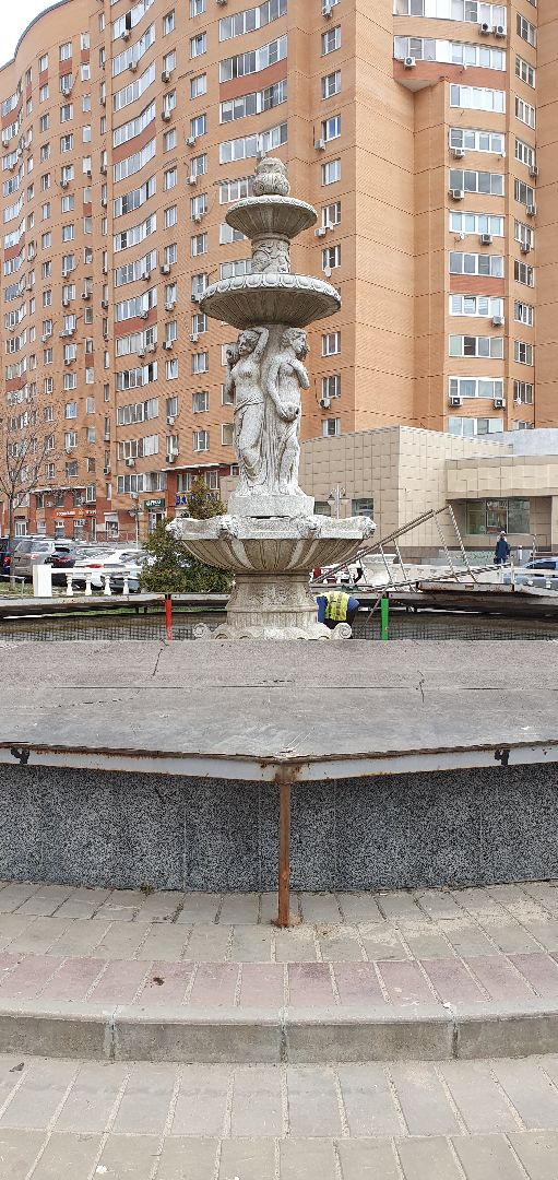 благоустройство, городской фонтан, расконсервация, Дзержинский